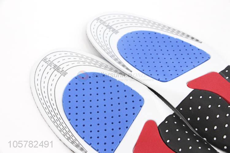 China manufacturer sport massaging latex insoles for men