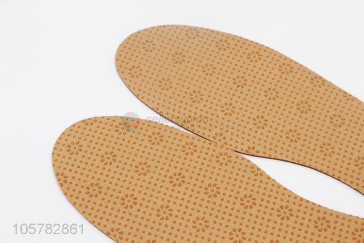 China manufacturer soft anti-slip latex sport shoe insoles