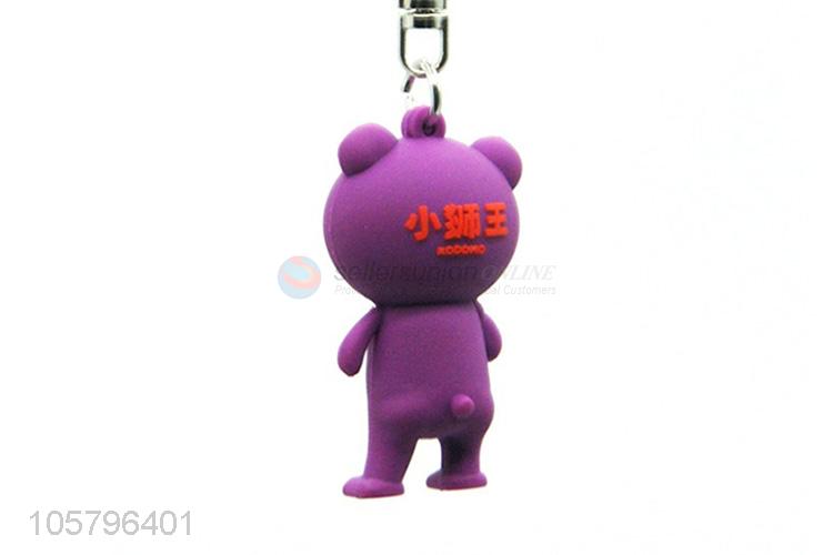 Good Quality Cartoon Bear Shape PVC Key Chain