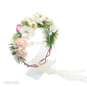 Fashion Style Garland Simulation Flower Headband For Children