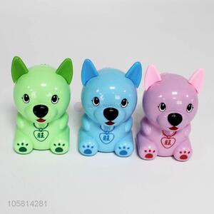 High quality dog shape plastic pencil sharpener