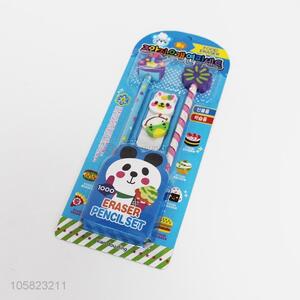 Top Quanlity 8PC Cartoon Eraser Set for Kids