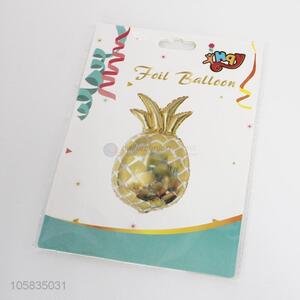 Popular direct sale pineapple shape aluminum foil balloon