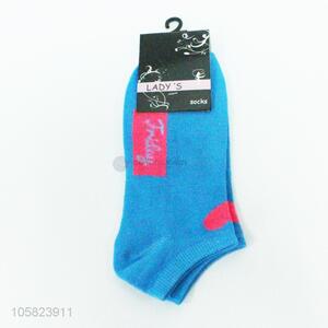 High quality sky blue women anklet socks for summer