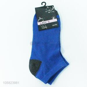 Wholesale blue women anklet socks for summer