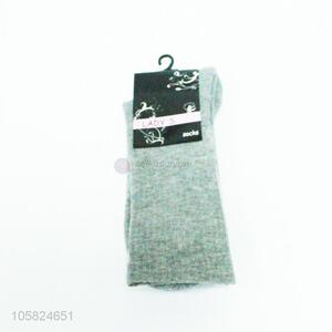 Wholesale gray women winter socks long socks