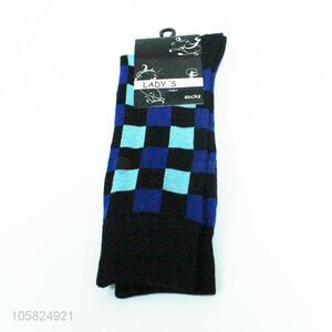 Superior factory knitting winter warm long socks for women