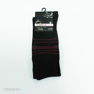 Wholesale low price soft women winter warm socks