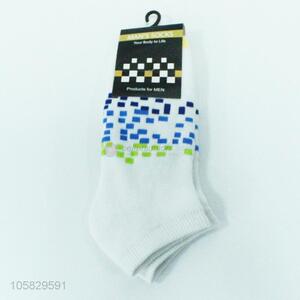 Recent design custom soft men's summer short socks