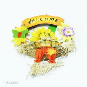 New Design Door Wall Hanging Garland Scarecrow