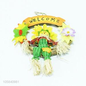 Wholesale Halloween Door Wall Hanging Decorations Garland Scarecrow