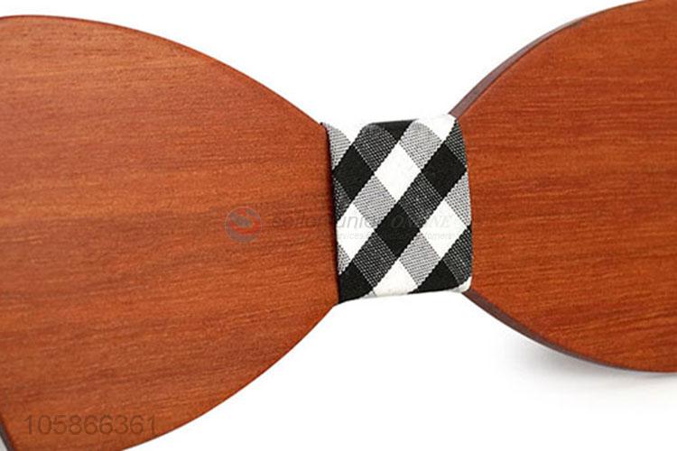 Durable Mens Business Wood Bow Tie