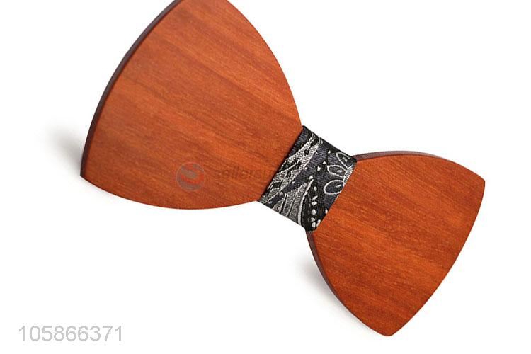 New Useful 3D DIY Wooden Wedding Bow Tie