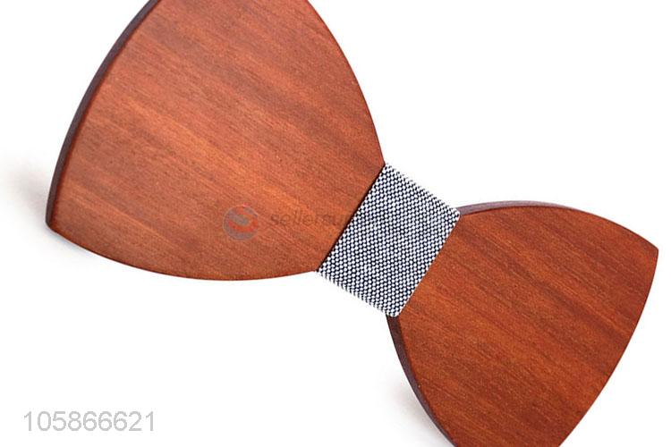 Wholesale Top Quality Party Wooden Bow Ties for Men