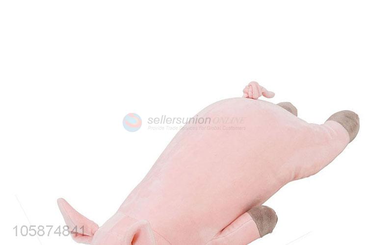 Creative design super soft cute animal plush pig stuffed toy