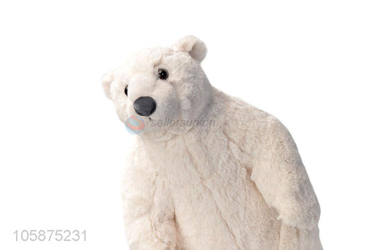 Hot selling custom down cotton polar bear soft plush toy