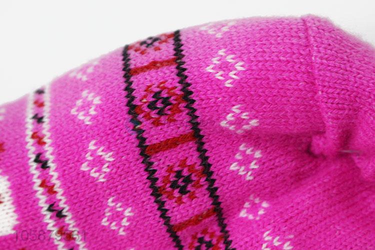 Fashion Style Christmas Design Winter Ski Socks Non-slip Floor Home Socks