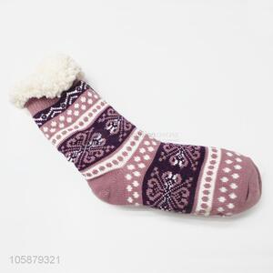 Good Factory Price Winter Ski Socks Non-slip Floor Home Socks