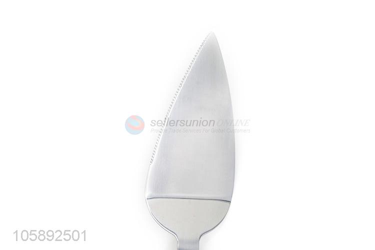 High quality custom hot sale stainless steel pizza server with pp handle