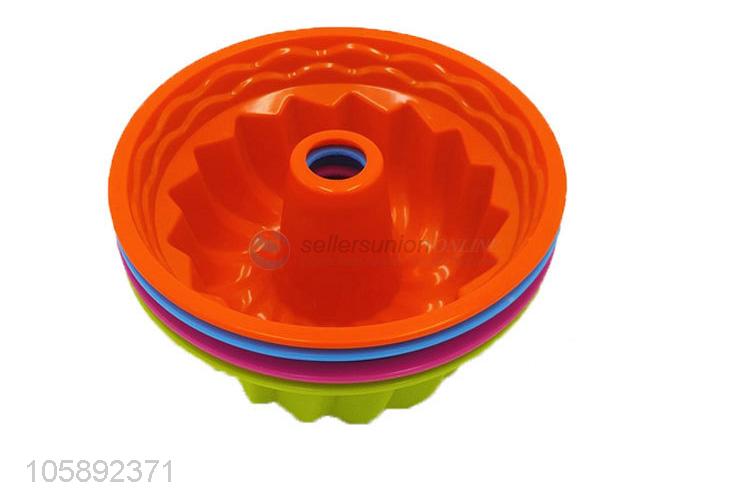 Cheap and good quality 9 inch round silicone microwave cake pan