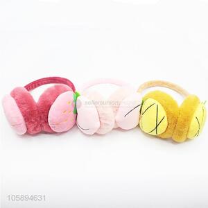 Factory Price Fruit Series Woman Winter Plush Warm Earmuffs