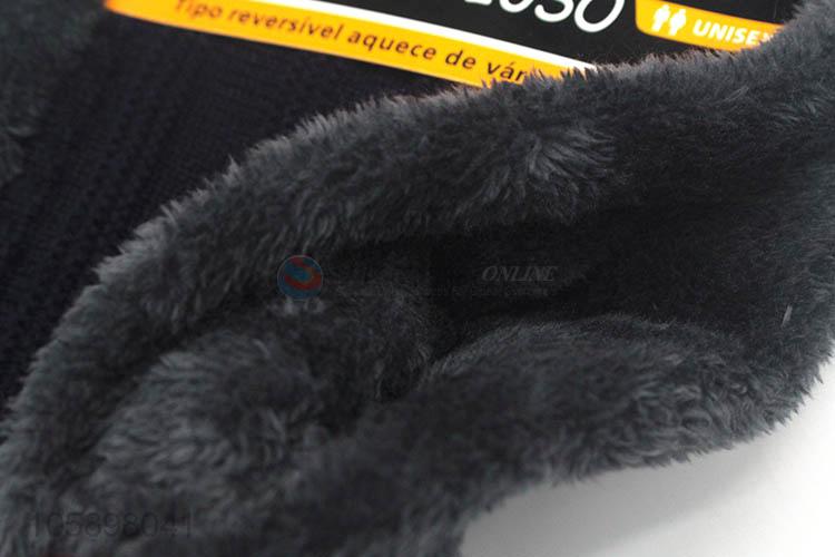 Good Quality Winter Plush Knitted Neck Warmer