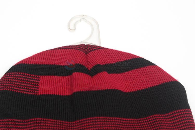 Wholesale Winter Plush Lining Knitted Cap For Man