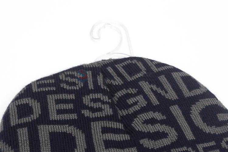 Unique Design Winter Leisure Warm Cap Knitted Beanie