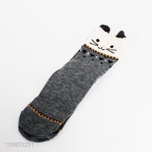 Factory price  winter warm long socks for women