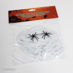 New Premium Halloween Home Decoration Spider Web  With Spiders