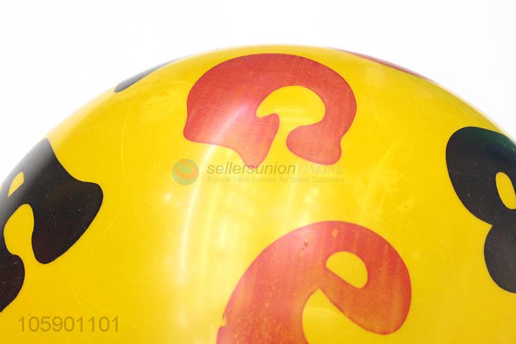 Manufacturer custom children pvc inflatable toy balls beach balls