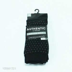 Low price 3pairs comfortable men's socks