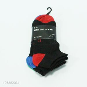 New design 4pairs women low cut terry socks