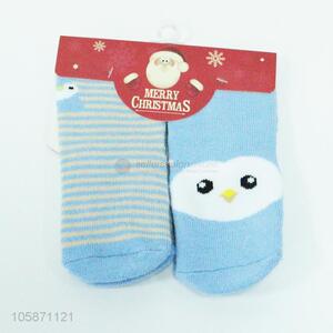 Factory price 2pairs  cartoon kids winter socks