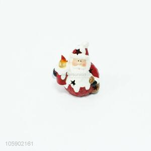 Competitive price chrismas santa claus ceramic ornaments