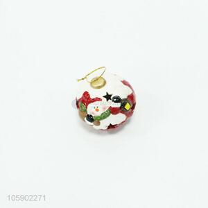 High quality ceramic christmas hanging ornament