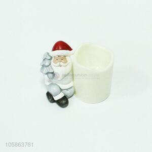 High Sales Christmas Ceramic Candle Light Crafts