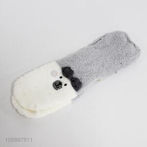 Cartoon Design Winter Warm Sock For Women