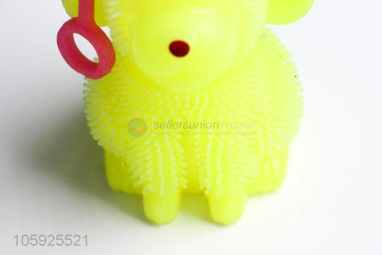 Hot selling children TPR puffer ball spiky dog ball