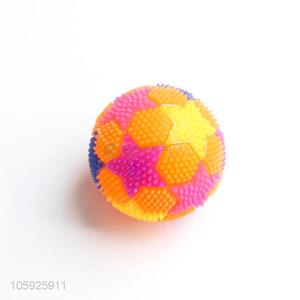 Recent design kids TPR toy ball spiky five-point star ball