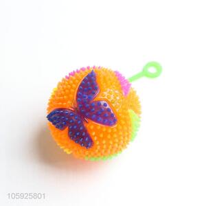 Professional suppliers children TPR toy ball spiky butterfly ball