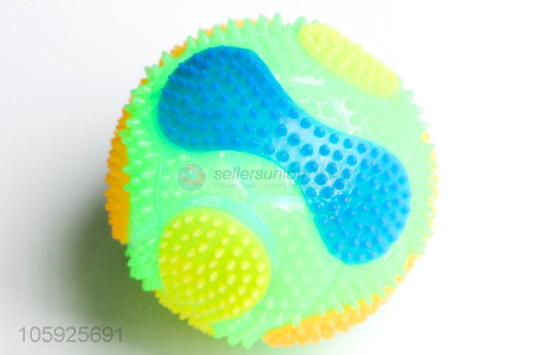 High sales kids TPR puffer ball colorful spiky ball