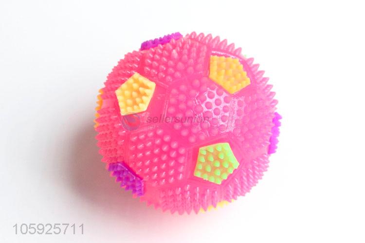 Competitive price kids TPR puffer ball spiky football