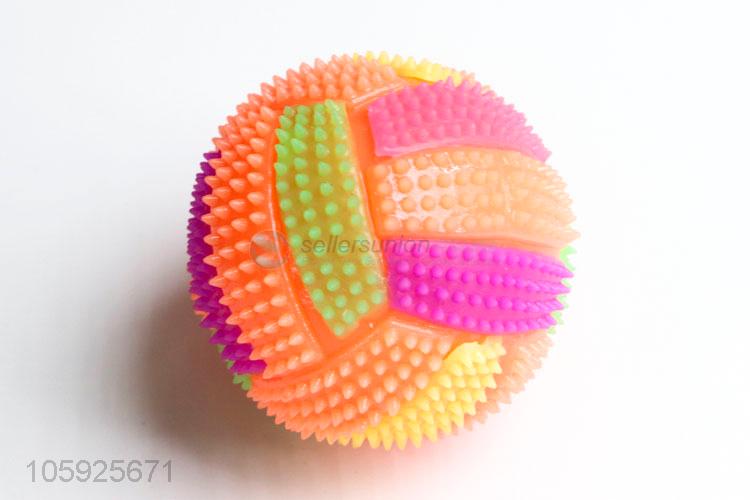 High quality kids TPR puffer ball spiky volleyball