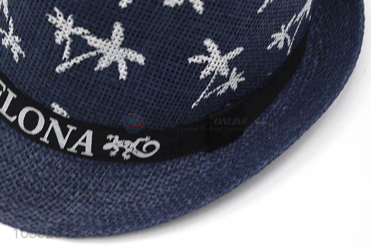 Direct factory fedora paper straw hat fashion beach hat