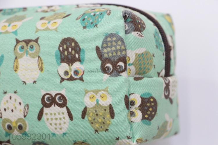 New Products Owl Pattern School Supplies Pen Bag