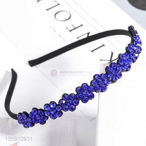 Good Sale Diamond Little Flower Hair Hoop Fashion Headwear