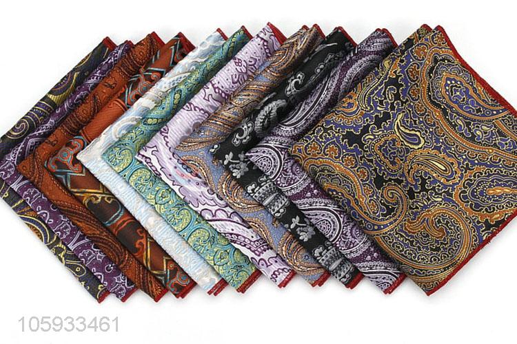 Custom Printing Tie Set Pocket Square Men Handkerchief