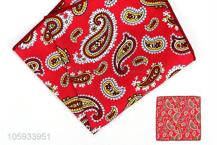 Popular Printed Men Handkerchief Suit Pocket Square