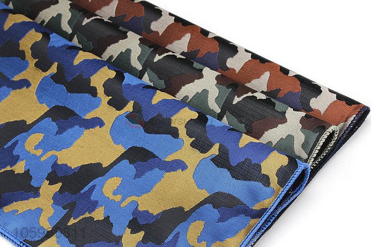 Popular Camouflage Printed Pocket Squares For Men